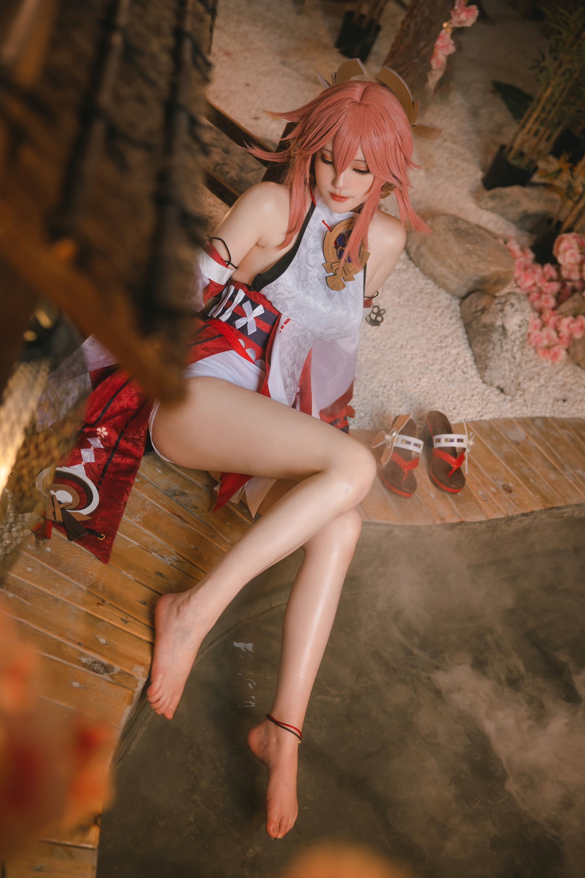 蛋黄mayo Cosplay 八重神子(16)