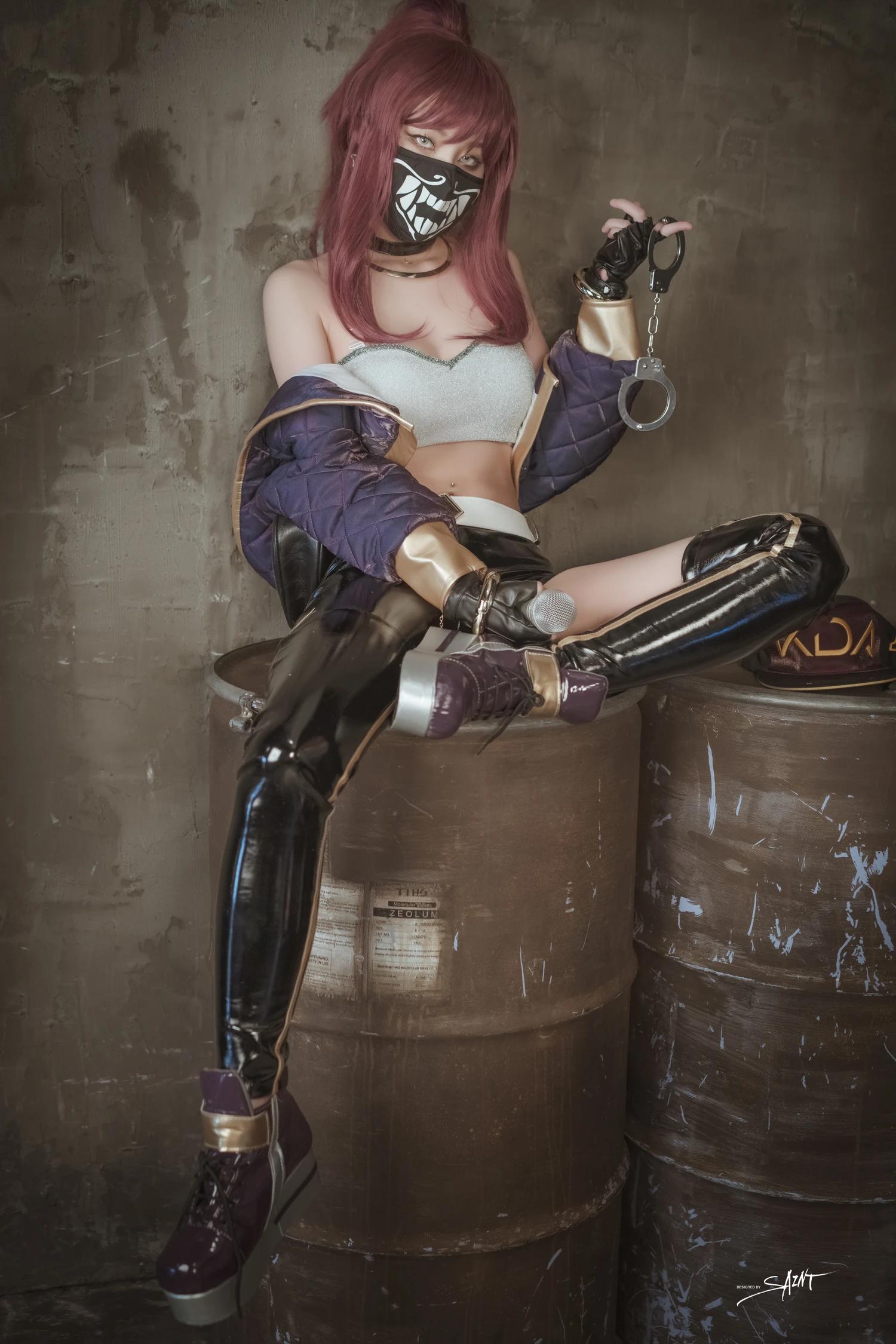 Yuna 유나, [SAINT Photolife] KDA Akali(22)