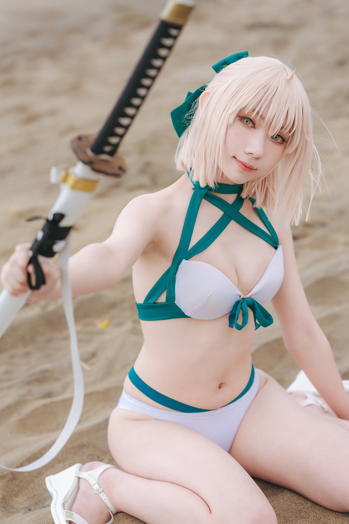 麵Mian Cosplay 沖田総司Okita Souji(12)