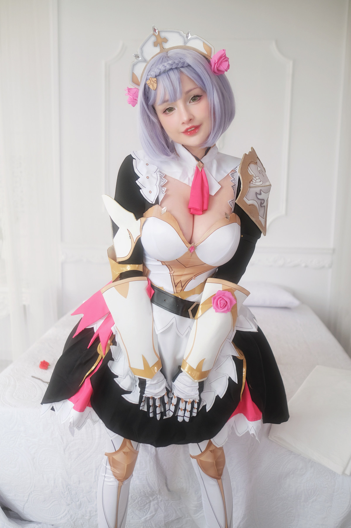 Hidori Rose Cosplay Noelle &#8211; Genshin Impact(5)