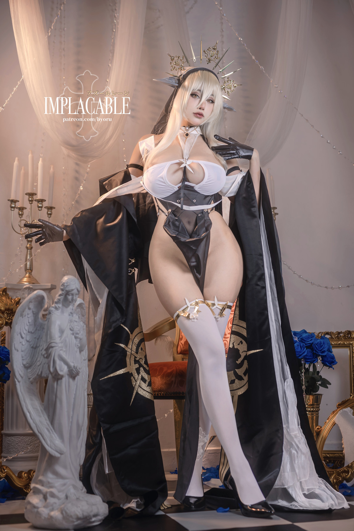 Cosplay 日本性感萝莉Byoru HMS Implacable(11)