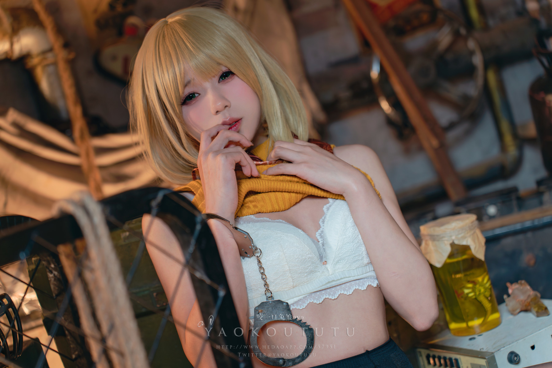 Cosplay 黏黏团子兔 生化危机4重置版 阿什莉(37)