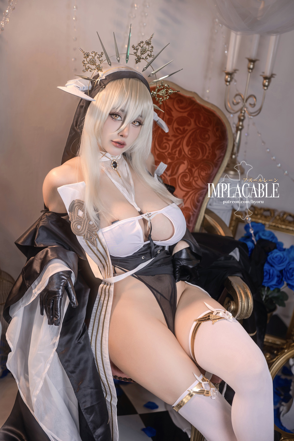 Cosplay 日本性感萝莉Byoru HMS Implacable(36)