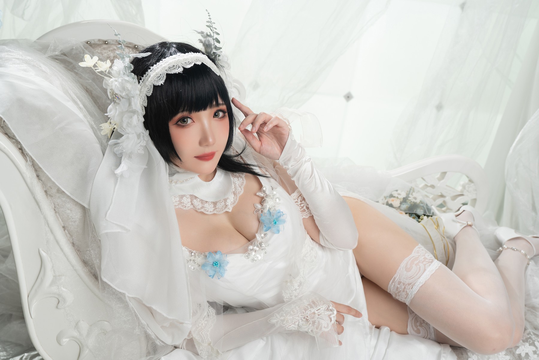 瓜希酱 Cosplay 95式花嫁(11)