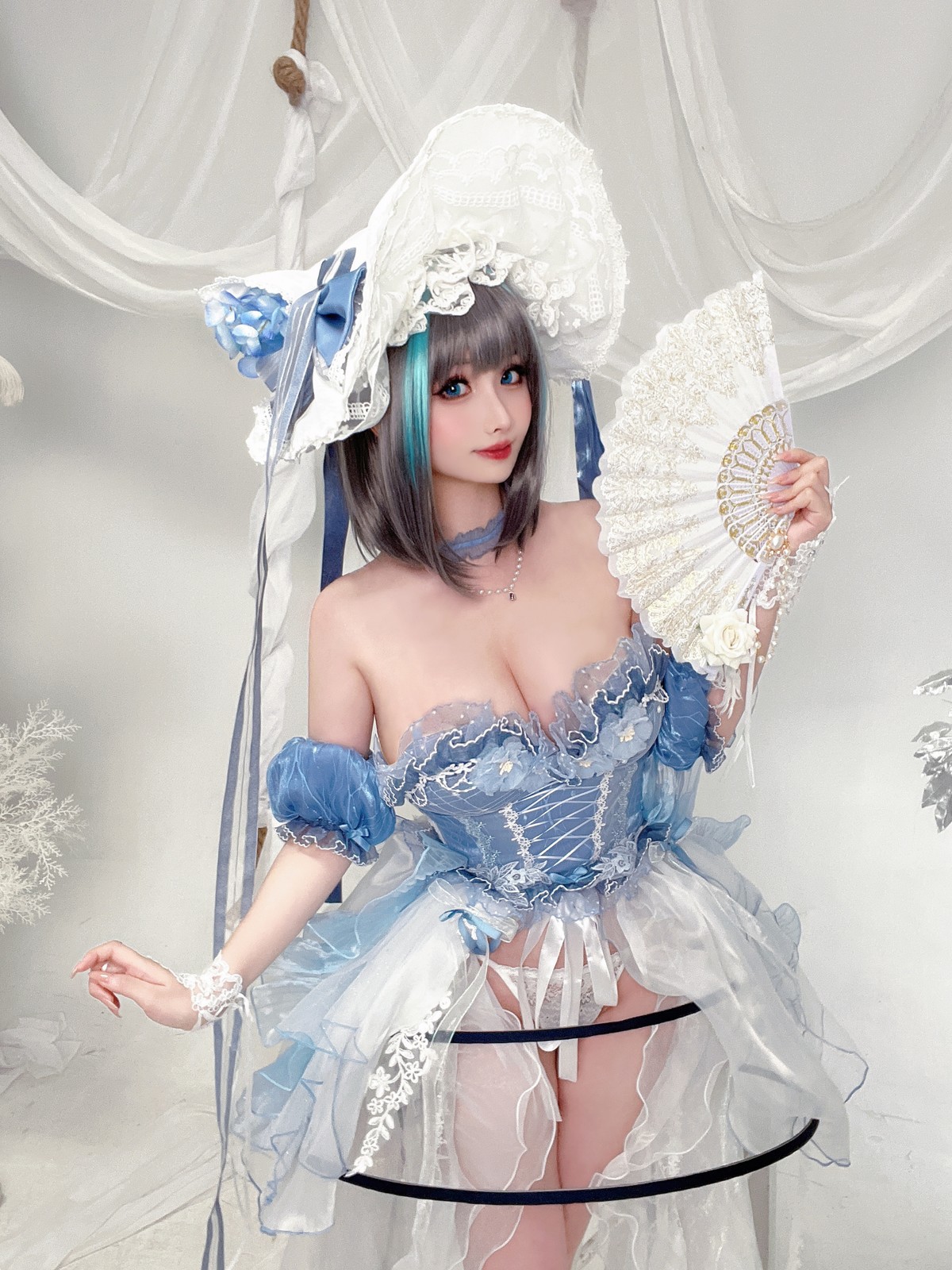 Cosplay Rioko凉凉子 柴郡冰雪公主(33)