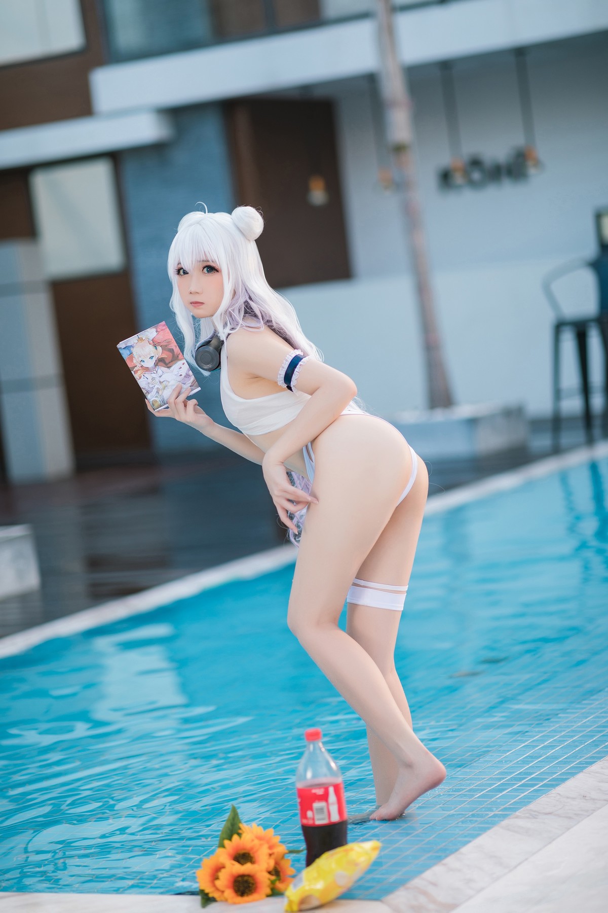 Cosplay 焖焖碳 恶毒泳衣 Vicious Swimsuit(8)