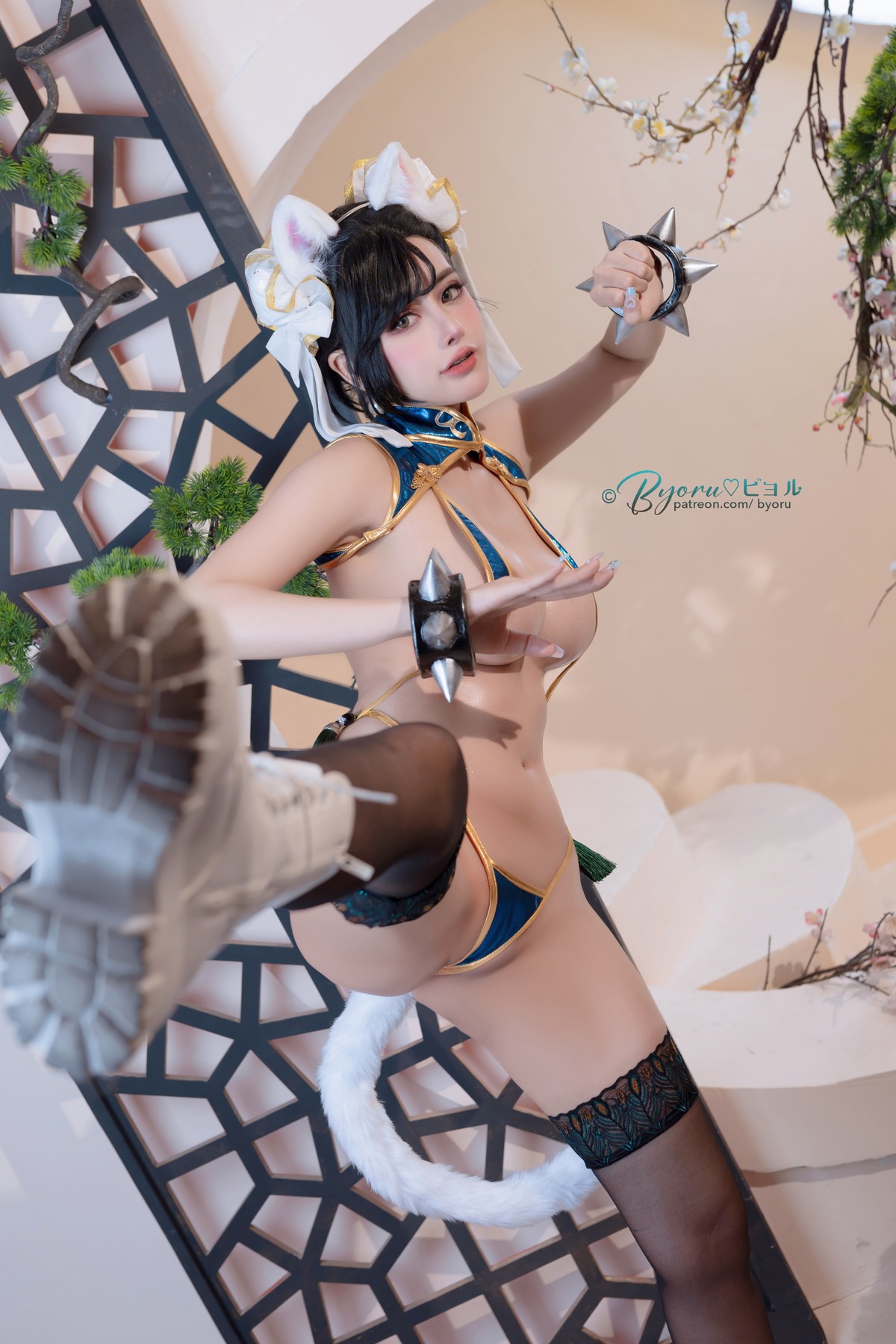 Cosplay 萝莉Byoru Chun-Li 春麗(29)