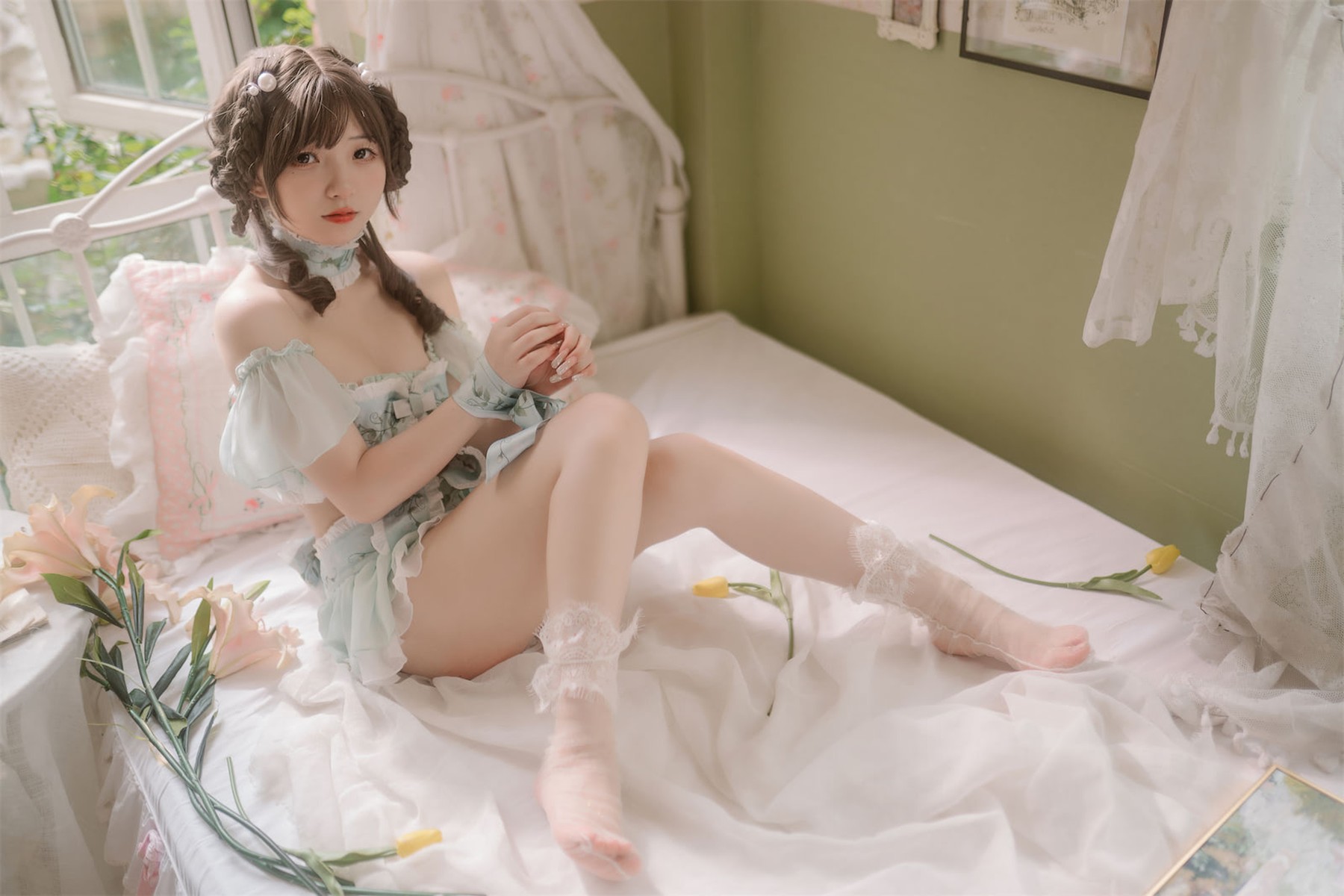 Cosplay 花玲 豌豆公主仆(44)