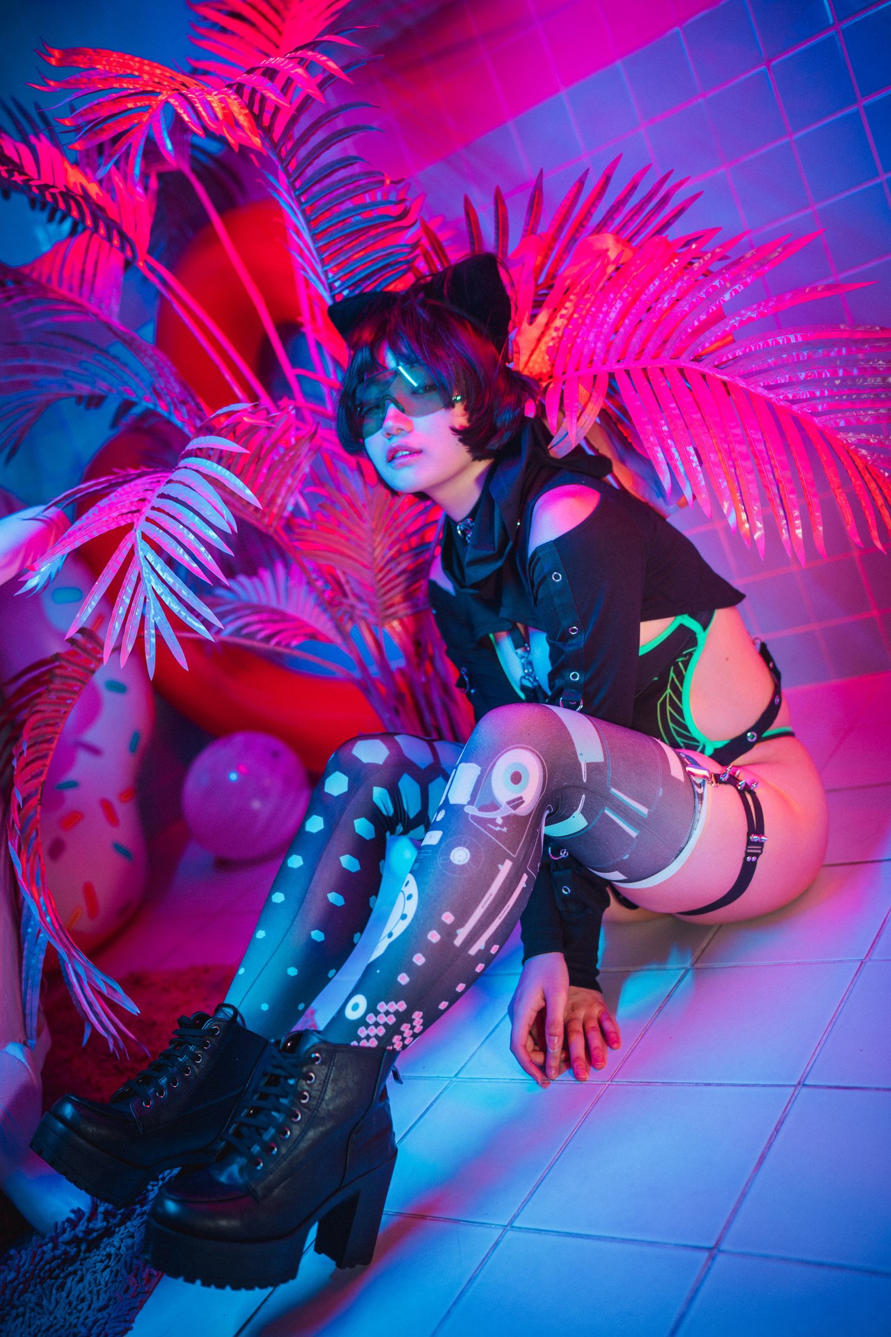 Mimmi 밈미, [DJAWA] Cyberpunk Girl(27)