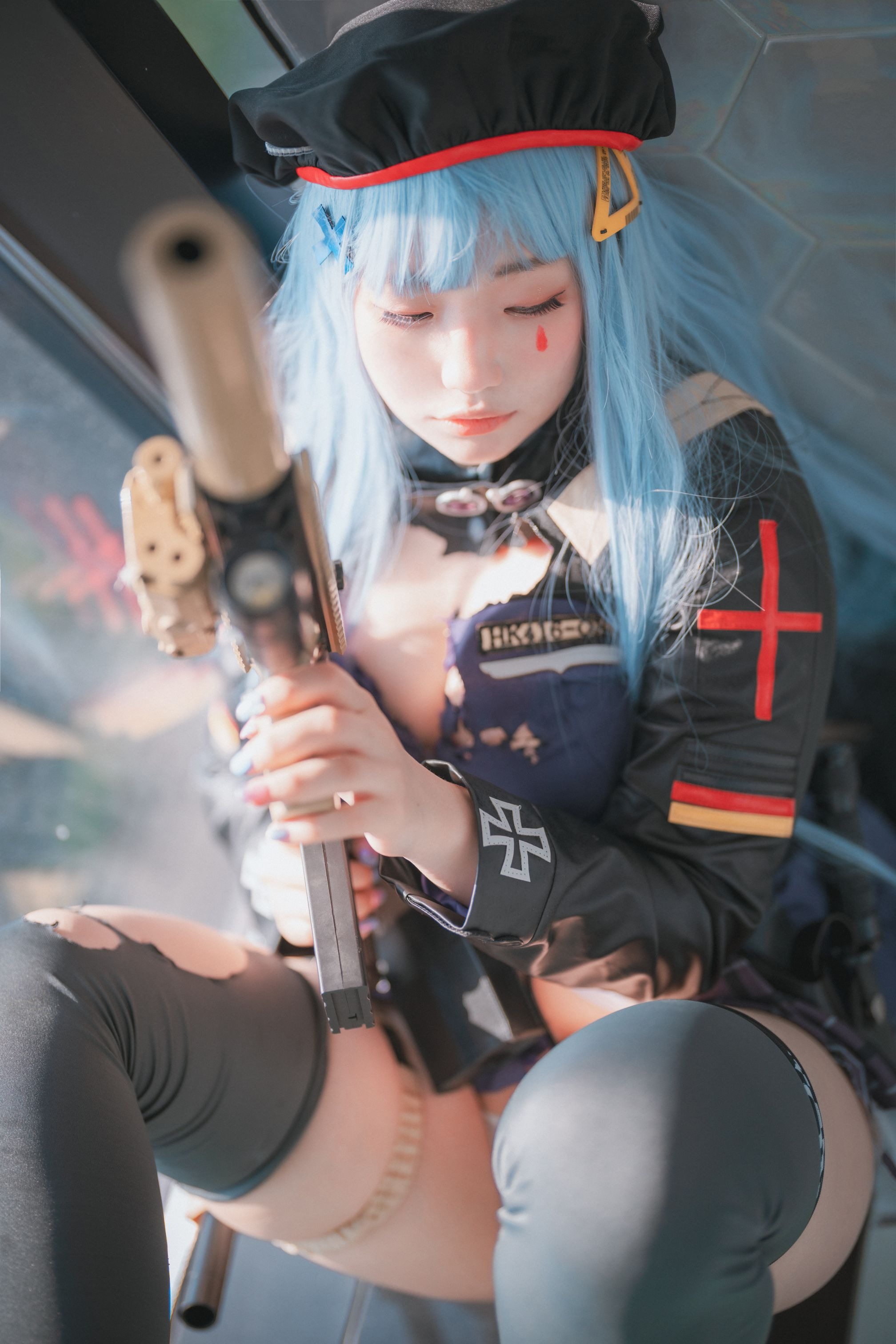 DJAWA Photo - Mimmi (밈미) - Girls' Frontline - HK416 (Damaged ver.)(80)