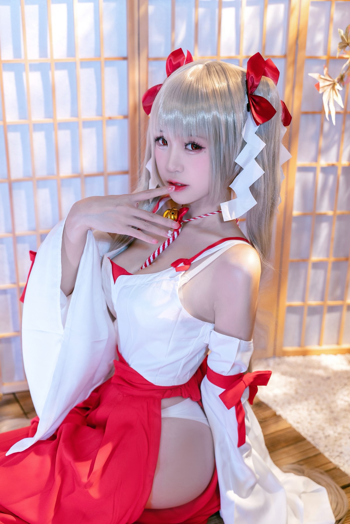 Cosplay 可畏巫女 miko酱(16)