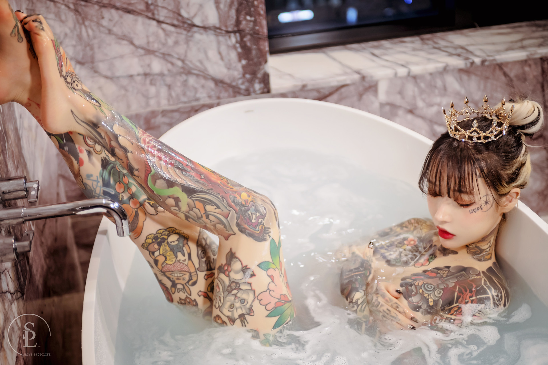 YoKo 요코, [SAINT Photolife] Bubbles(54)