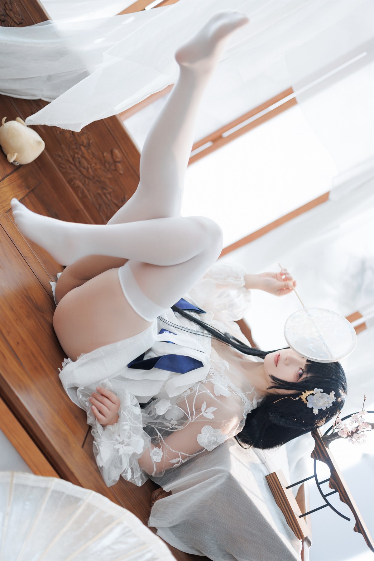 Cosplay 樱落酱 逸仙 膏发凝脂(15)