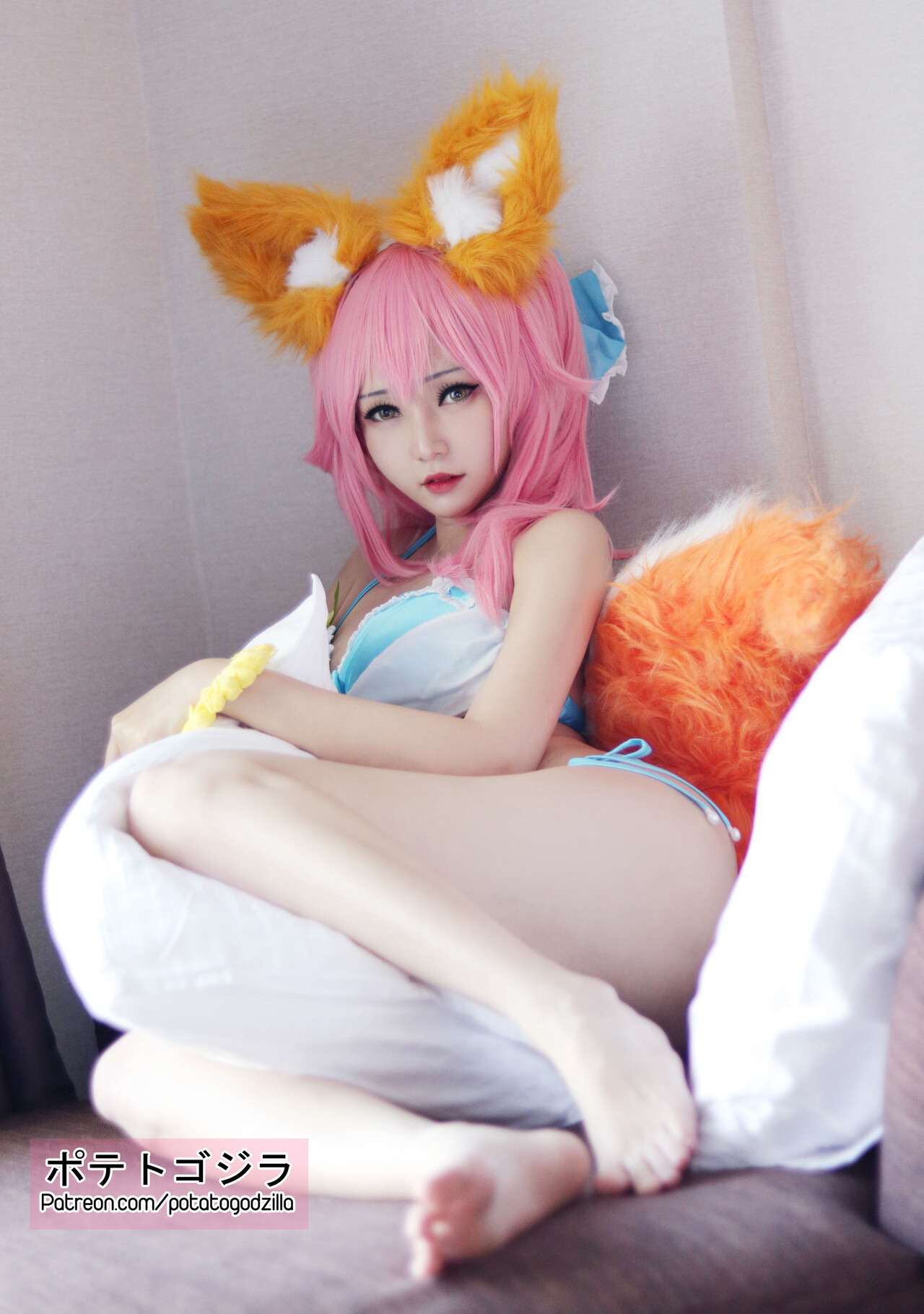 [Potato Godzilla ポテトゴジラ] Tamamo Bikini(5)