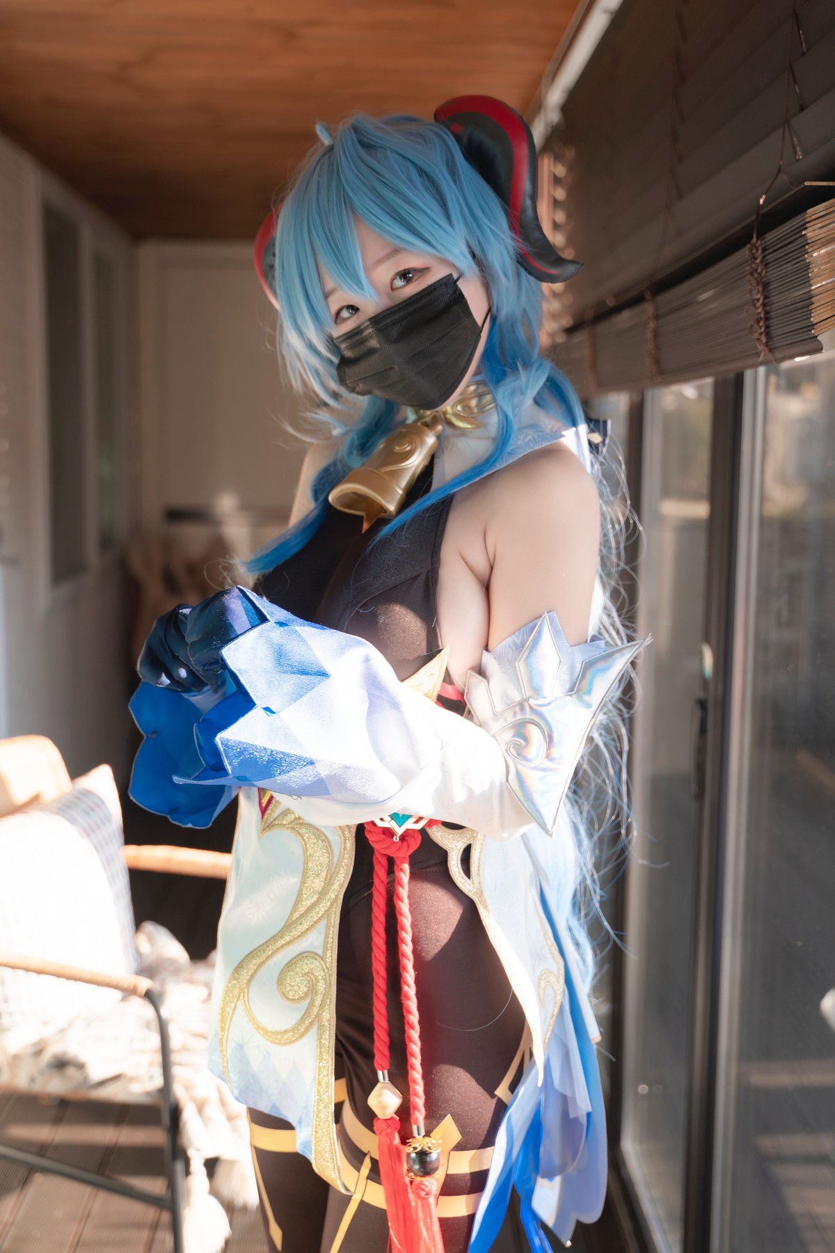 Cosplay EVE &#8211; Genshin Impact 甘雨 Ganyu Set.02(3)