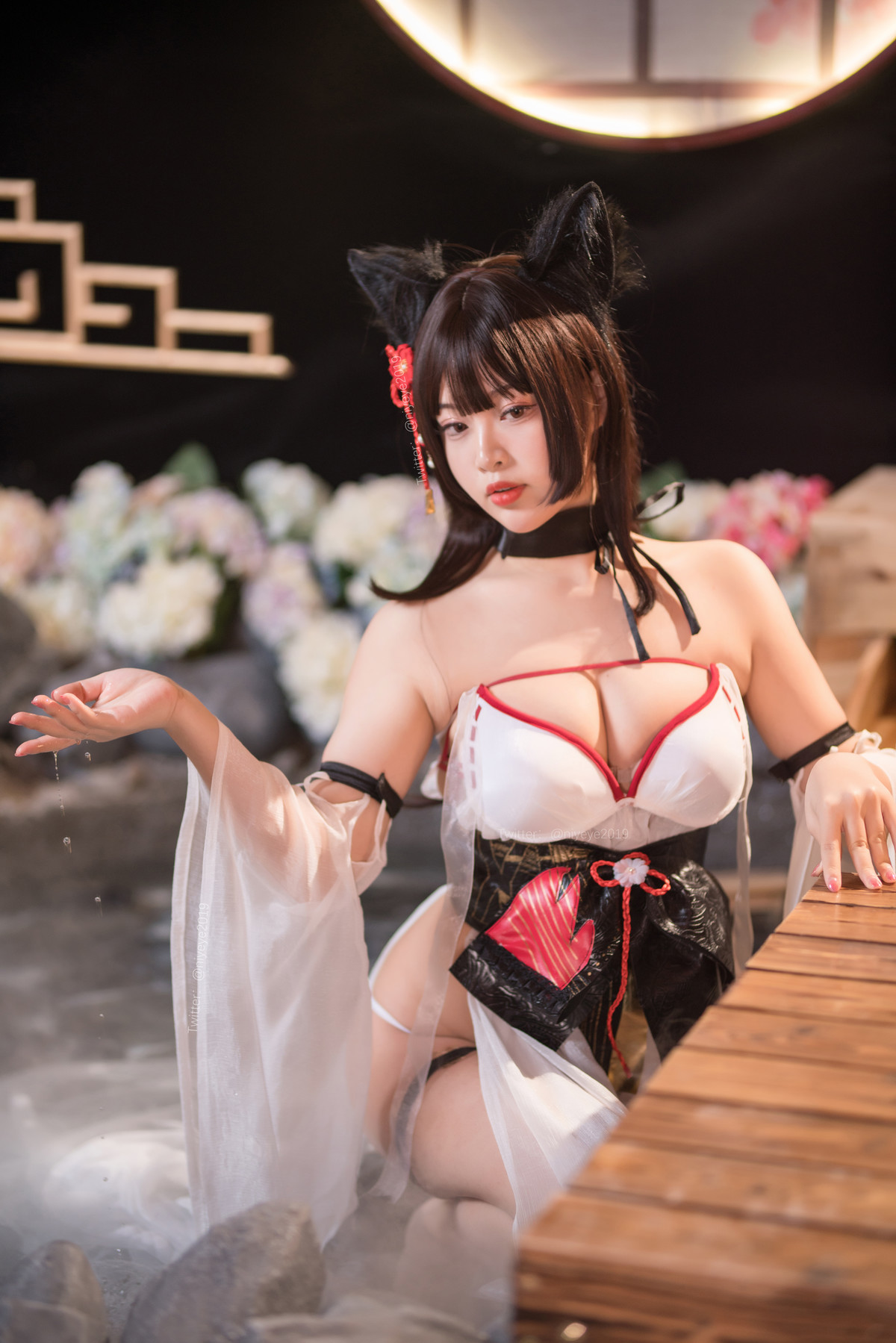 Cosplay 白烨 湿身天诚泳装(42)