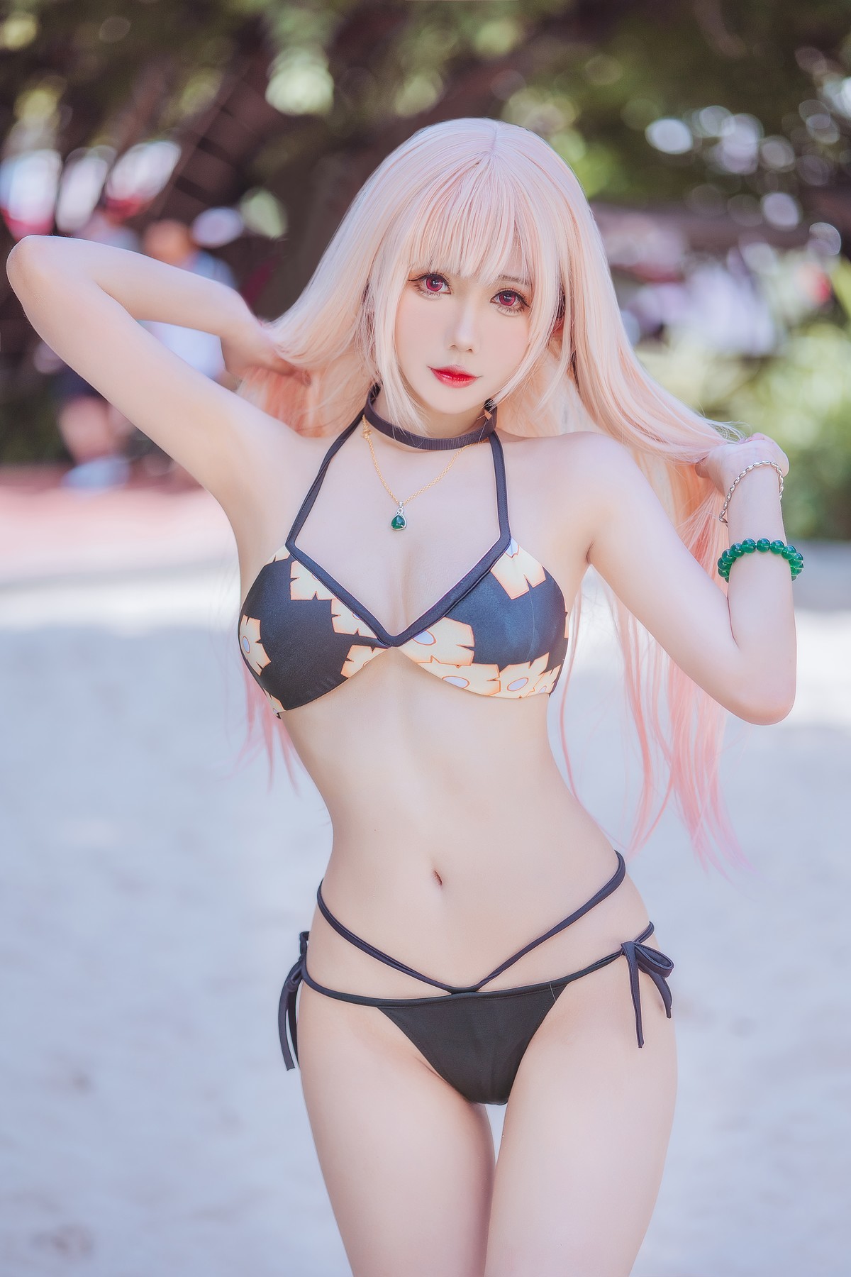 Cosplay 仙女月 喜多川海夢 Bikini(18)