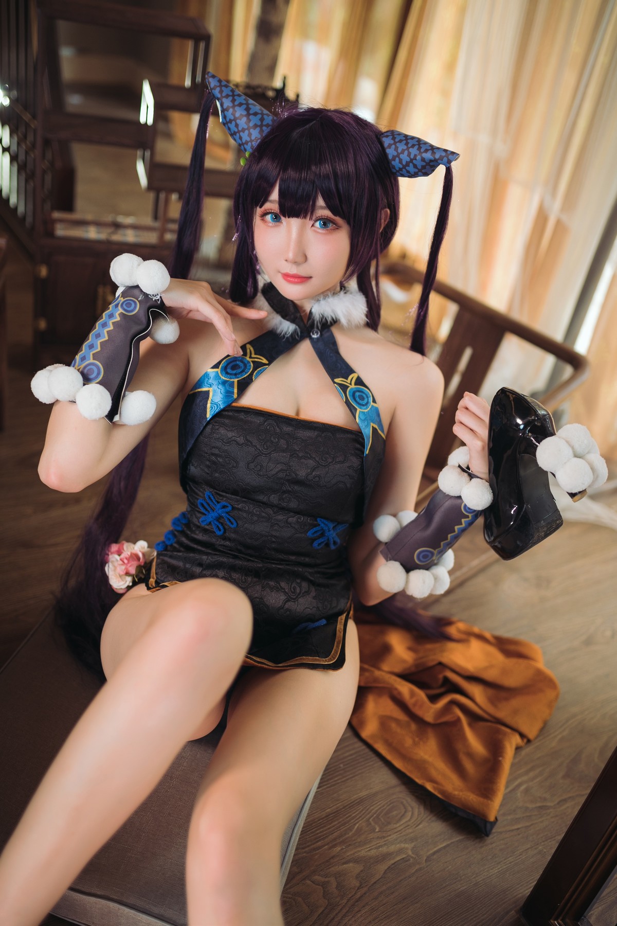 Cosplay 瓜希酱 杨贵妃(11)