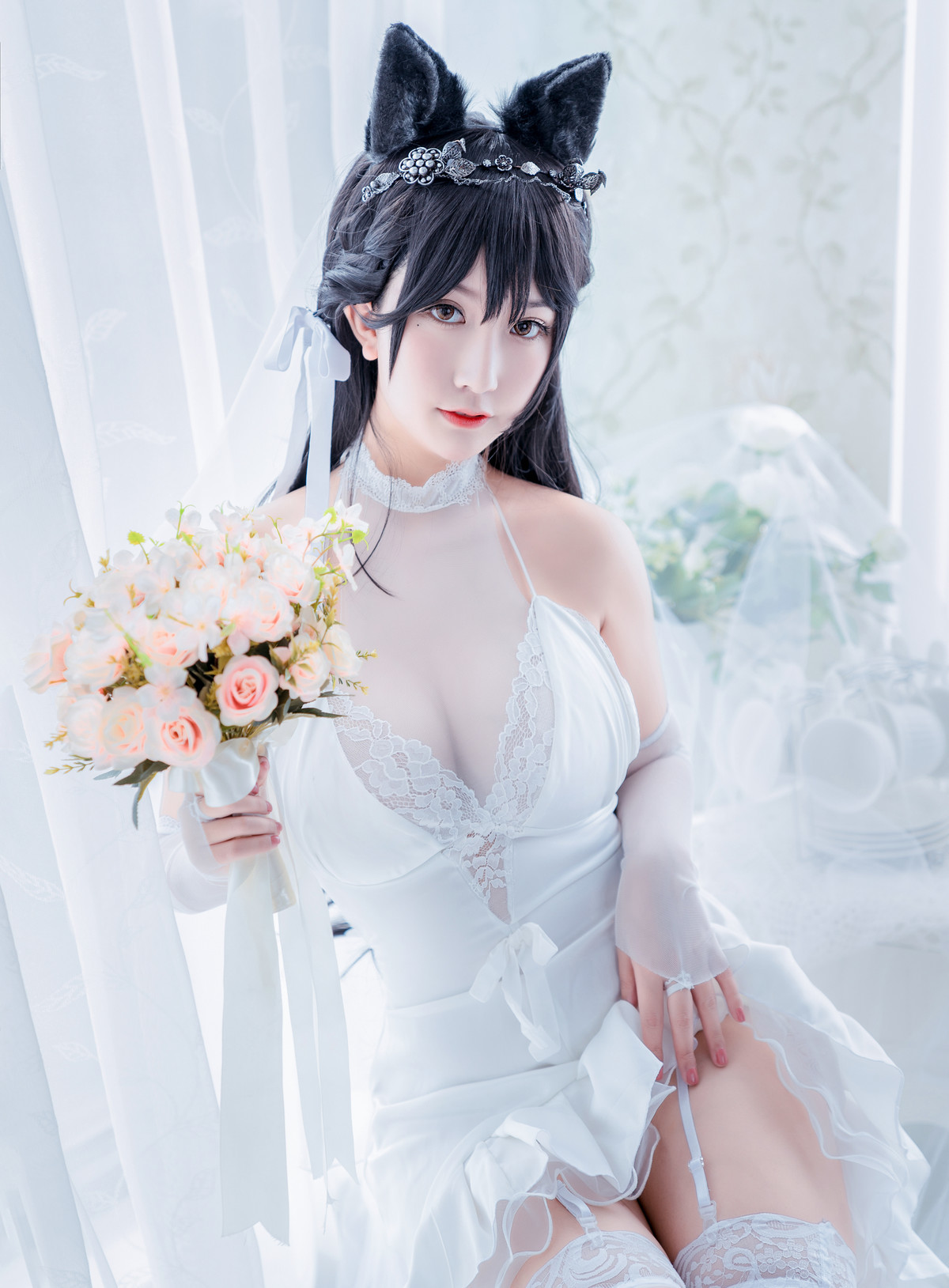 Cosplay 猫九酱Sakura 碧蓝誓约 Set.02(8)