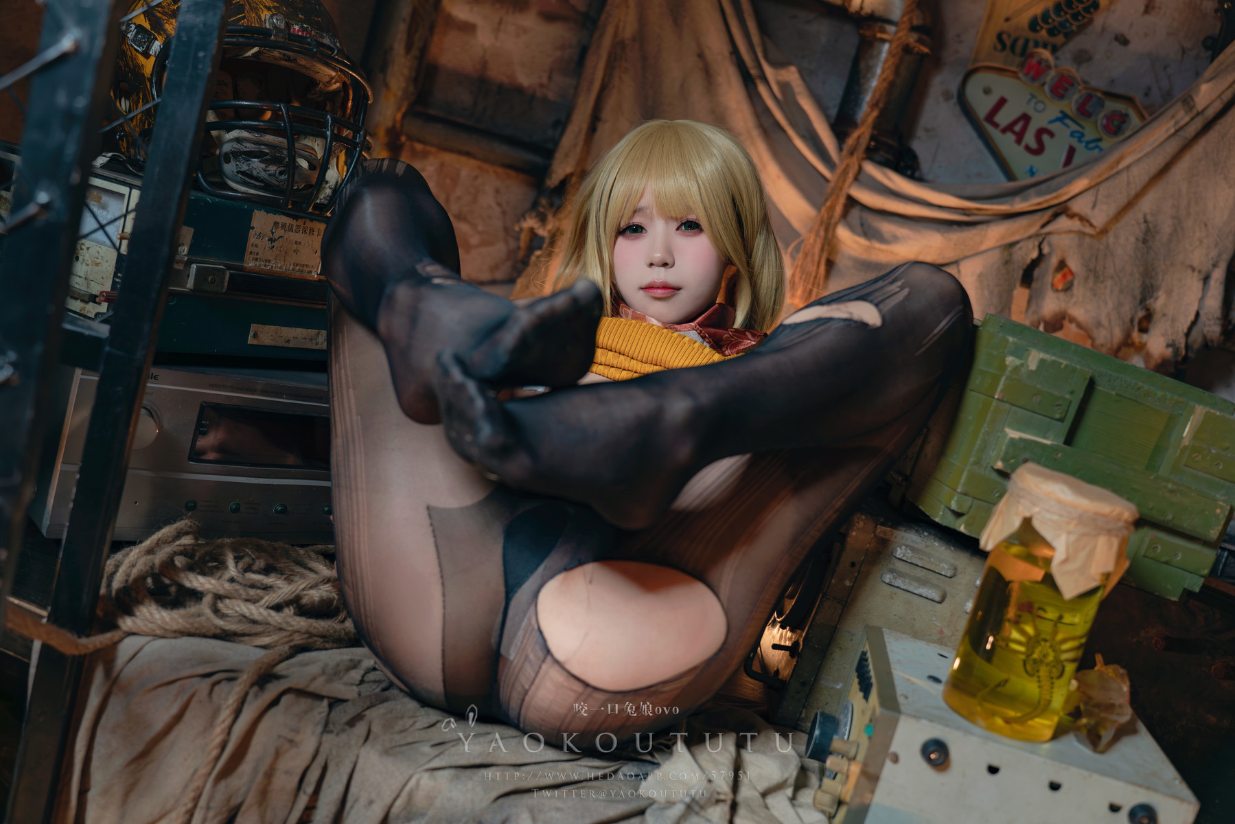 Cosplay 黏黏团子兔 生化危机4重置版 阿什莉(42)