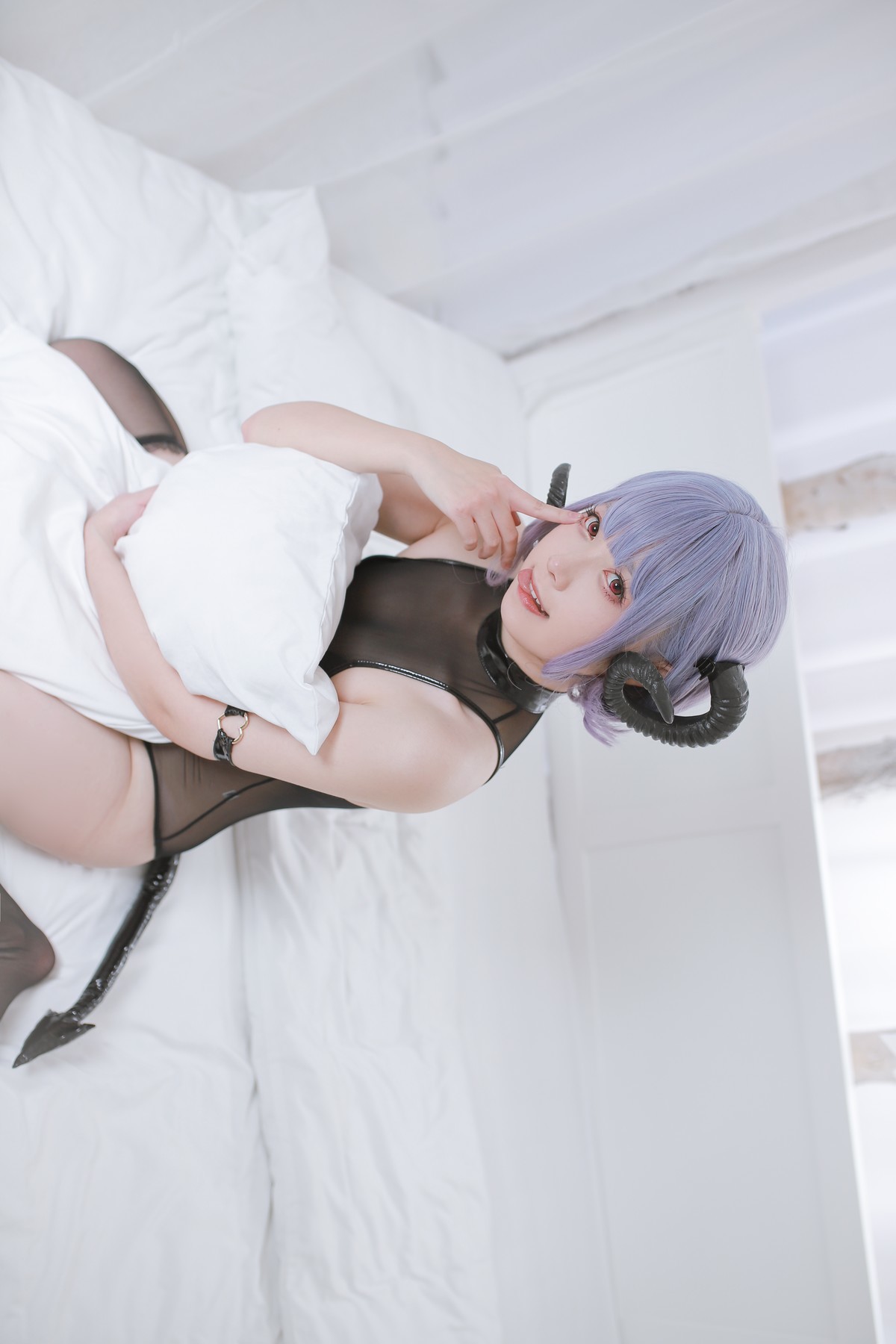 Cosplay Asagiriai愛ちゃん 小恶魔(13)