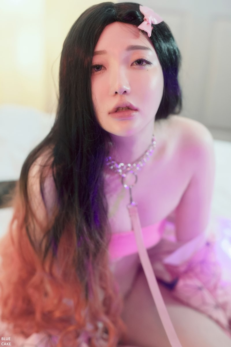 [Cos]손예은(孫樂樂)-021 [BLUECAKE] PINK ONI[100P](72)