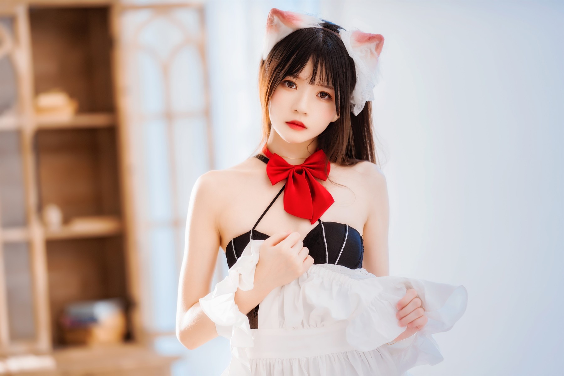 桜桃喵 Cosplay 长裙妹抖(19)