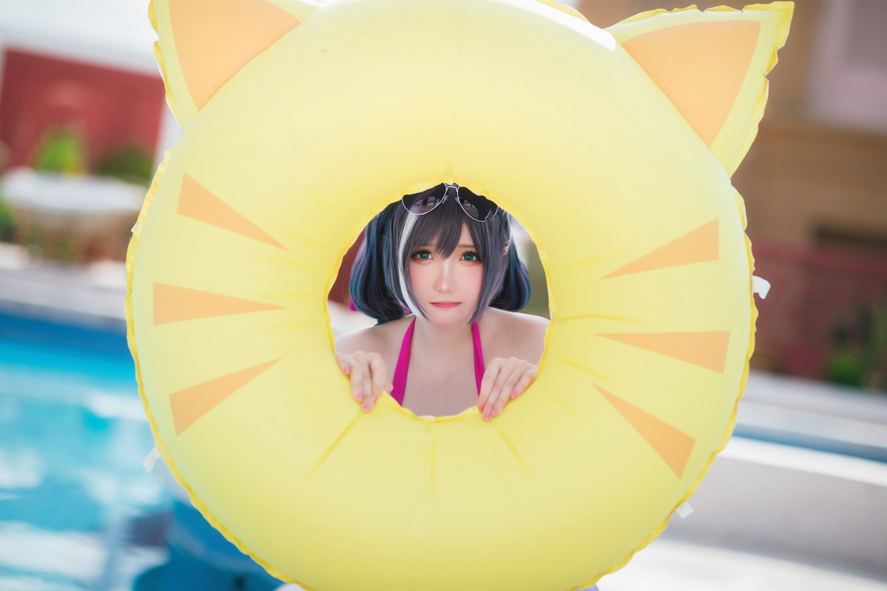 Cosplay 瓜希酱 公主连结 凯露夏日 Kyaru(6)