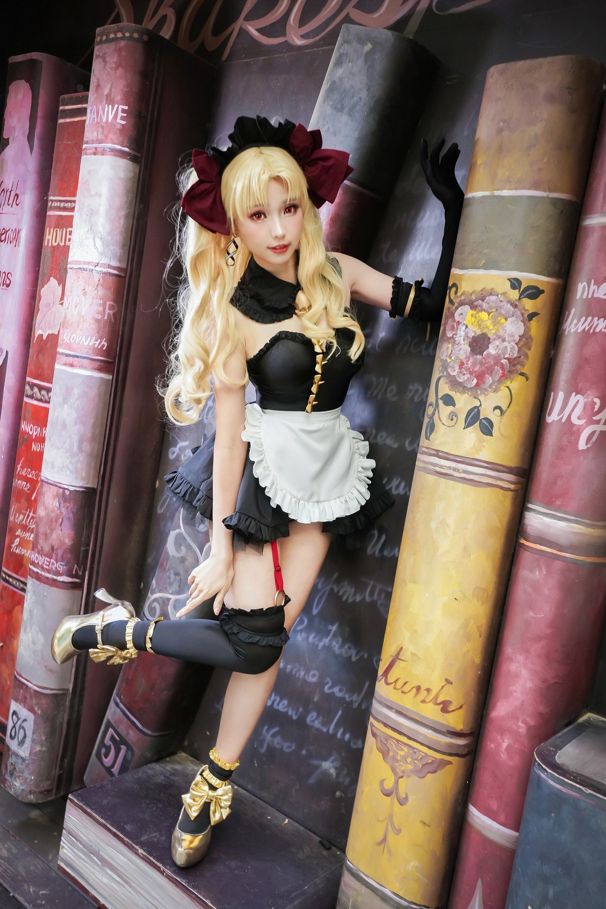 Cosplay ElyEE子 远坂凛 女仆(24)