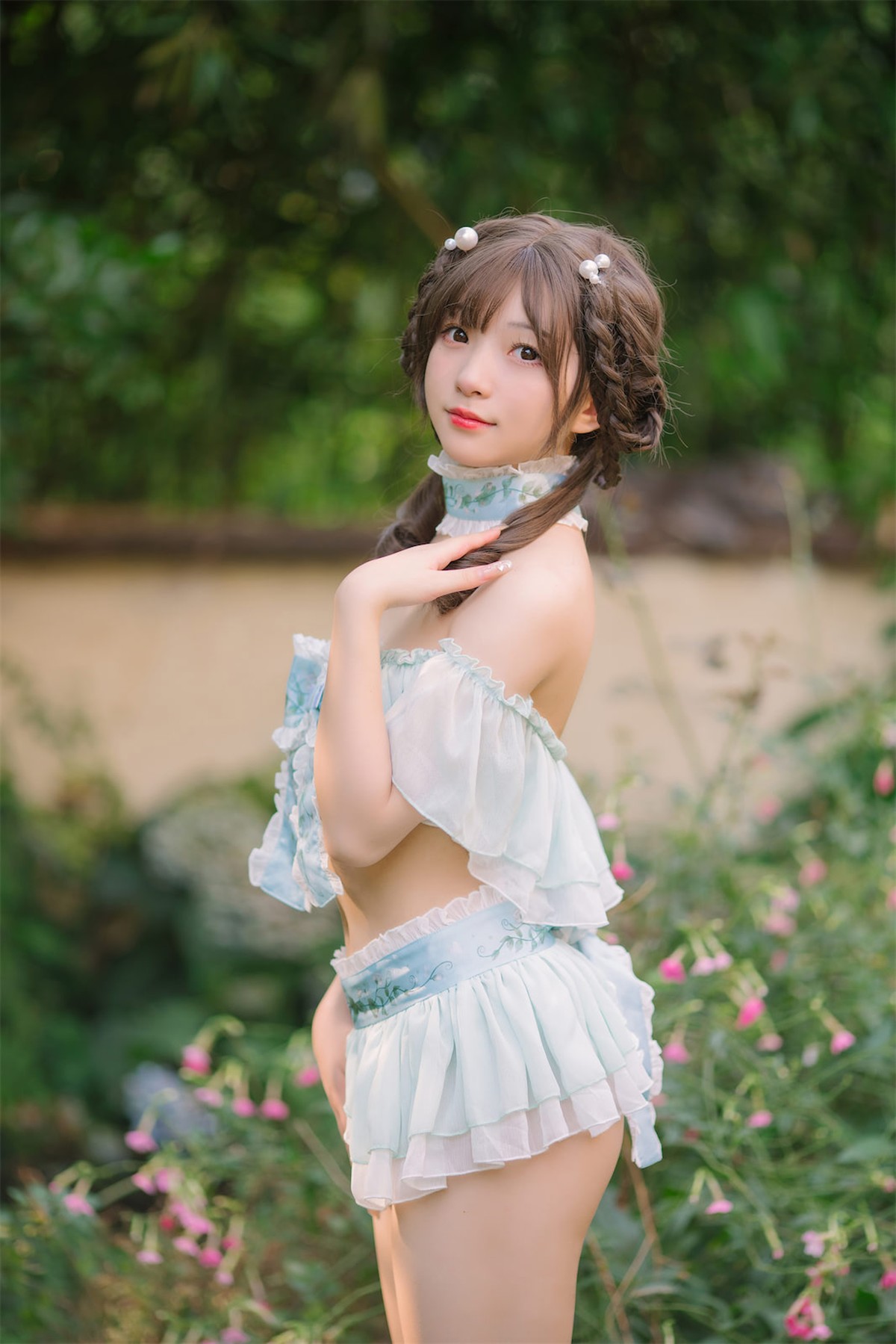 Cosplay 花玲 豌豆公主仆(7)