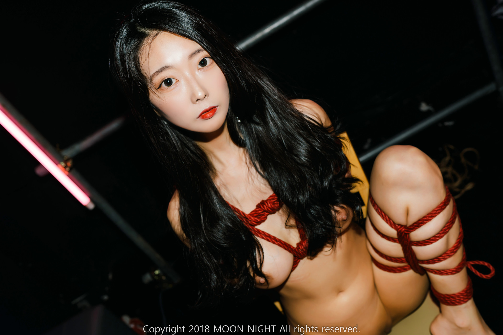 Mona 모나, [Moon Night Snap] SM Club 아트 본디지 (with 마스터) Set.02(33)