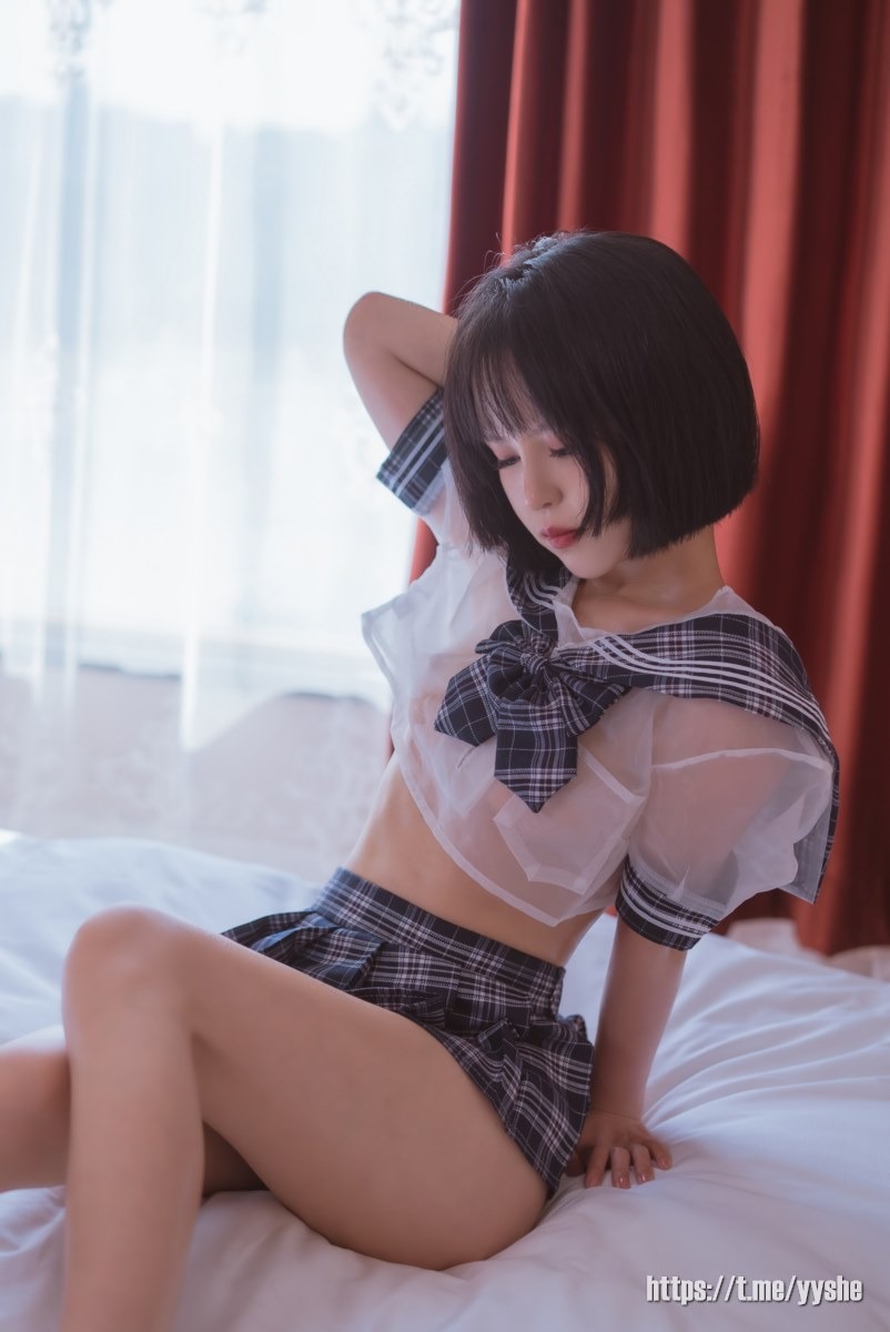 晕崽Zz – 透明学生服 [33P](6)