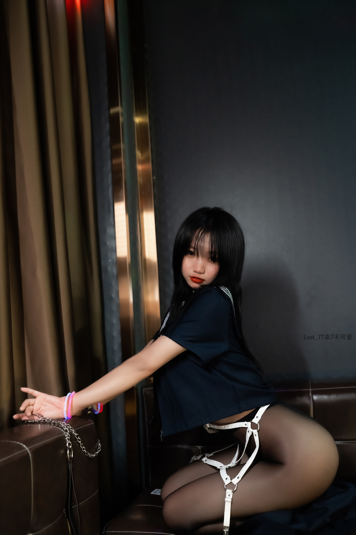 Cosplay 柒柒要乖哦 反差JK少女 Set.02(15)