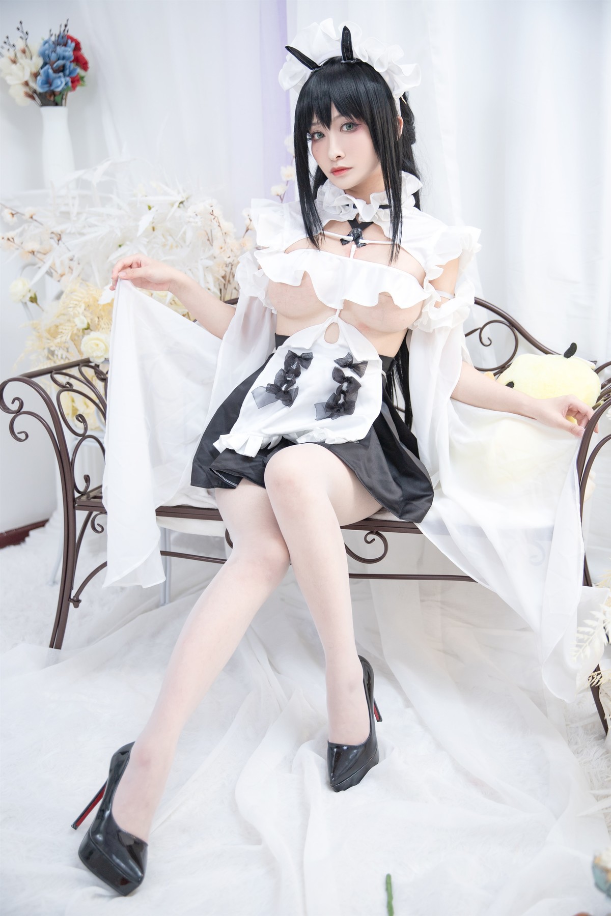 Cosplay 洛璃LoLiSAMA 不挠女仆(46)