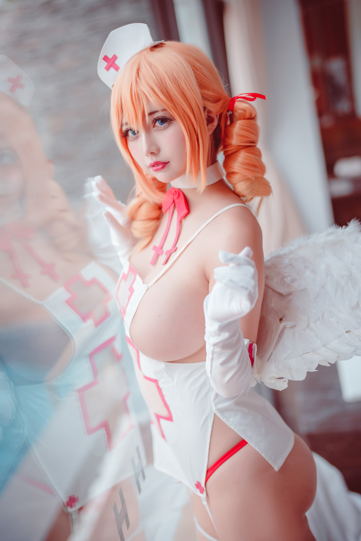 Cosplay 沖田凜花Rinka Angle Nurse(4)