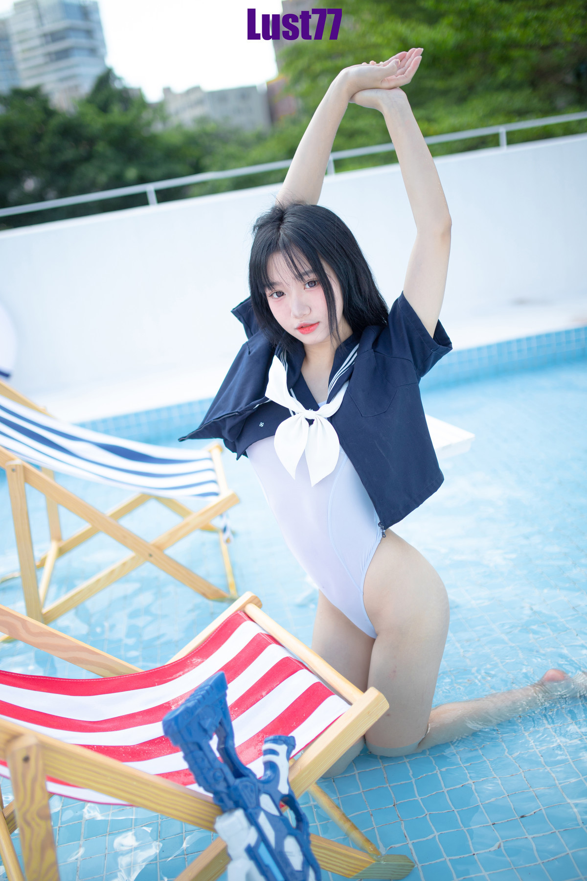 Cosplay 柒柒要乖哦 清凉夏日(21)