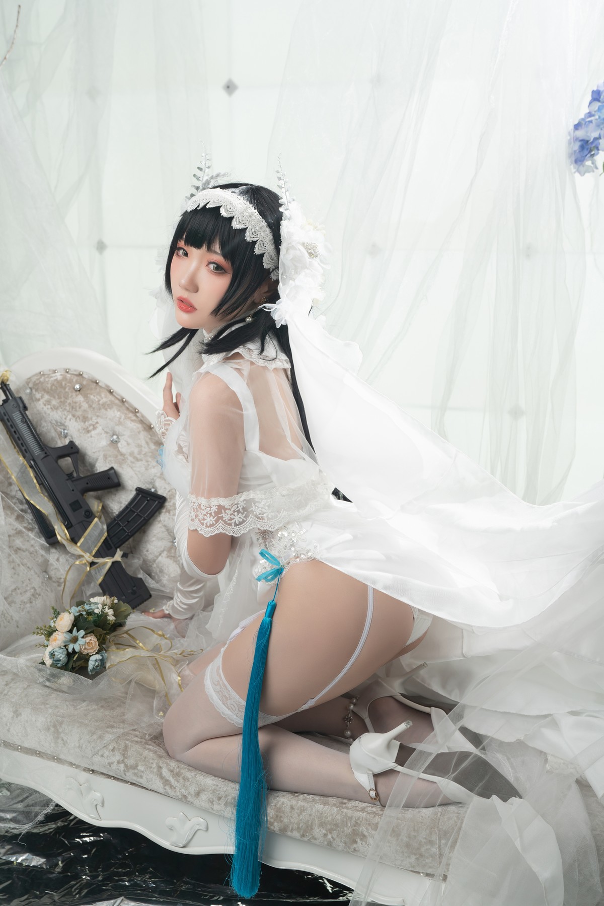 瓜希酱 Cosplay 95式花嫁(28)