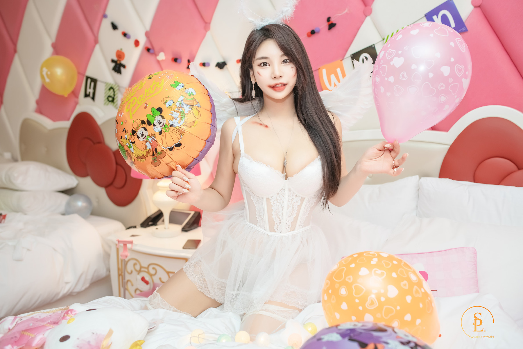 Zzyuri 쮸리, [SAINT Photolife] Pink Halloween(5)