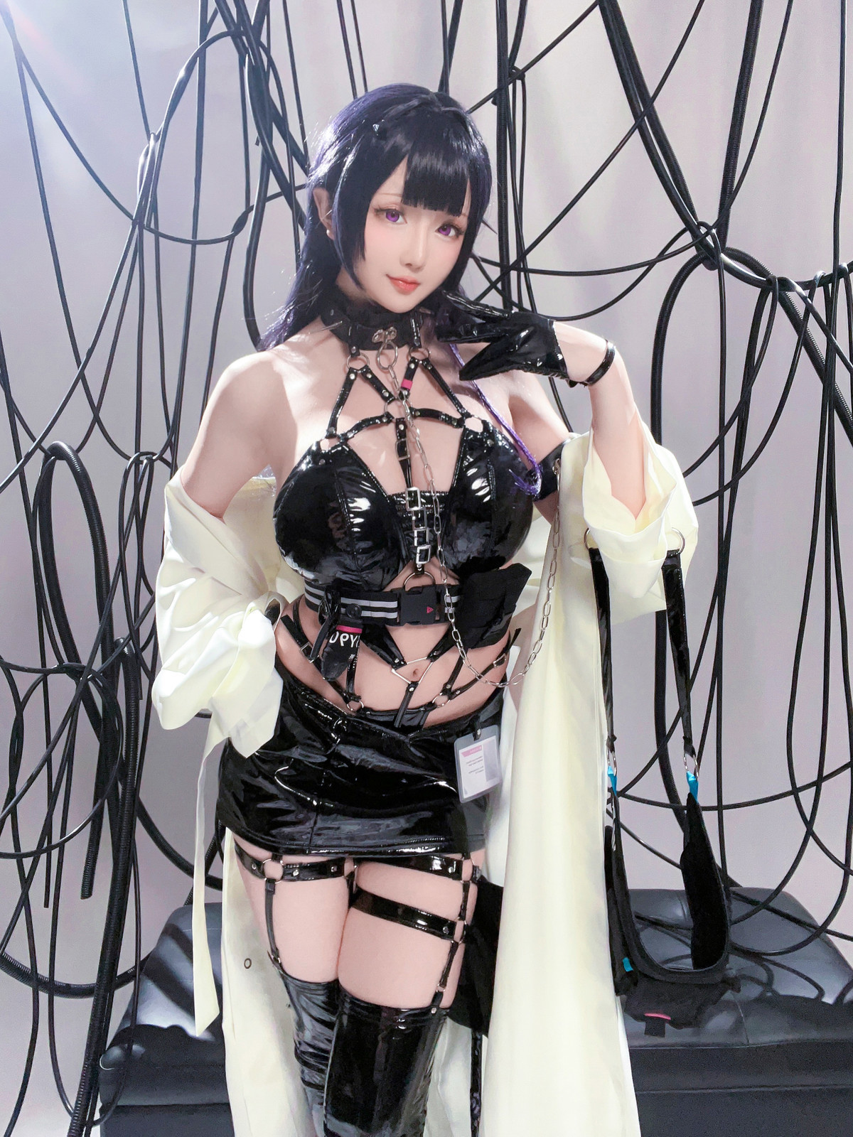 Cosplay 星之迟迟Hoshilily Nikke-米哈拉 Set.02(25)