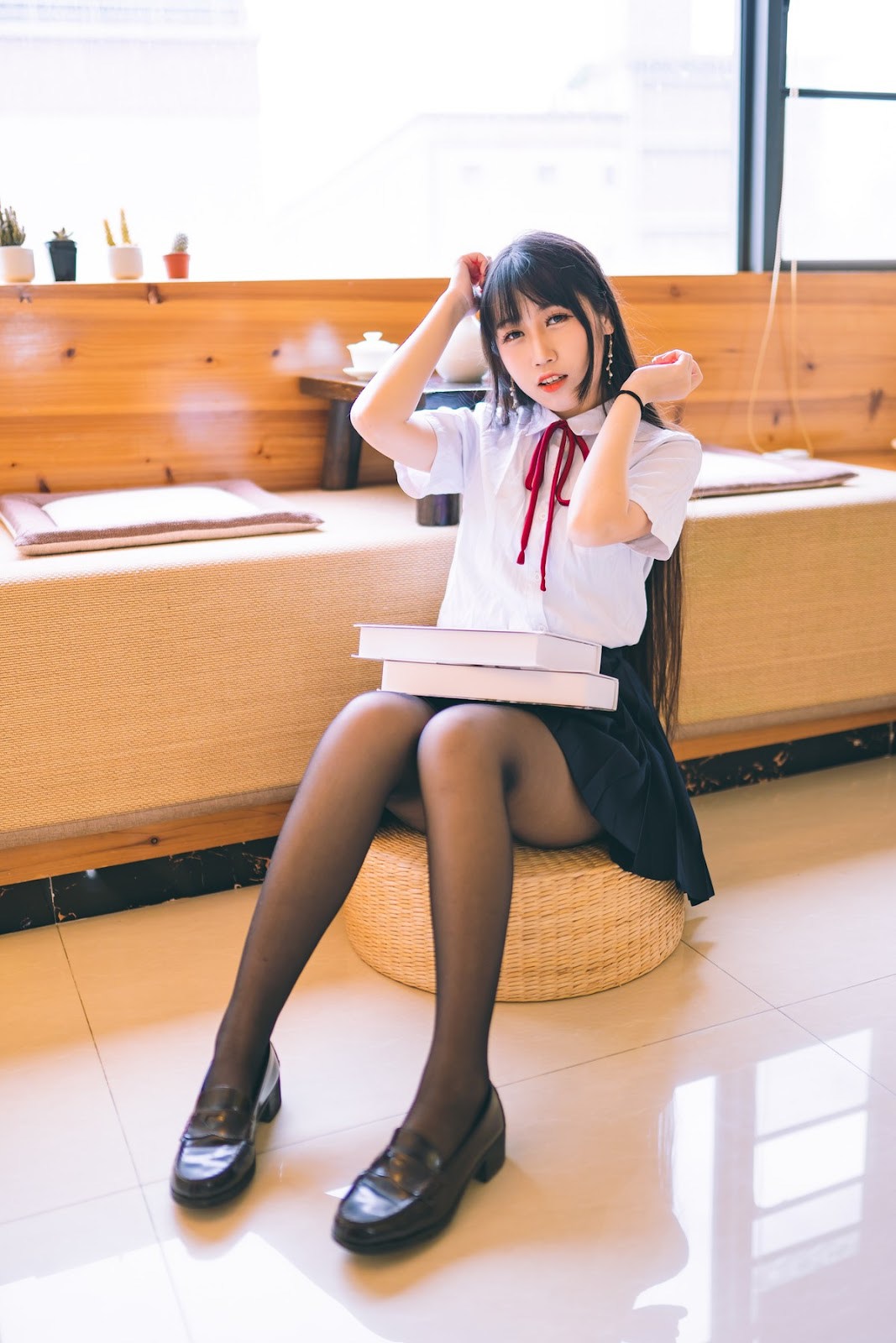 Cosplay 不呆猫 校服JK(33)