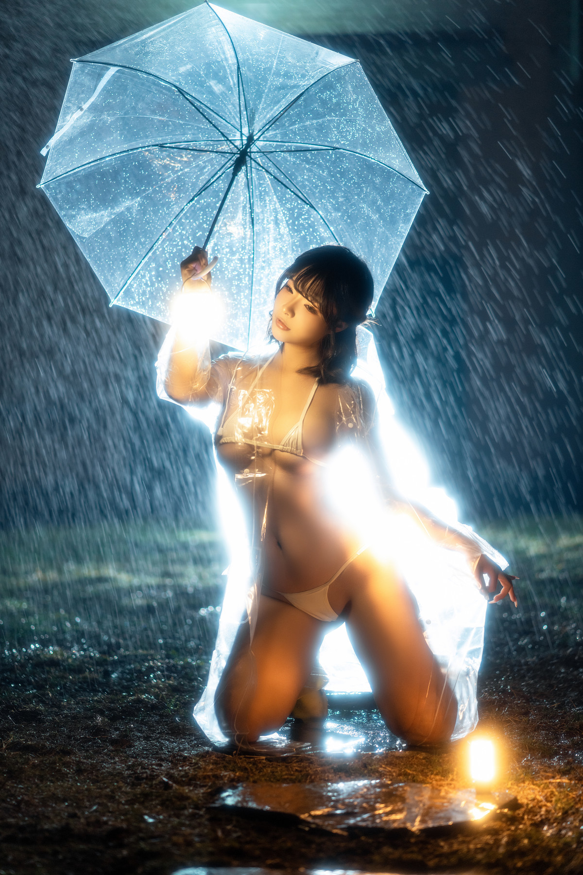 Cosplay Yuuhui玉汇 雨夜独舞 Set.01(37)