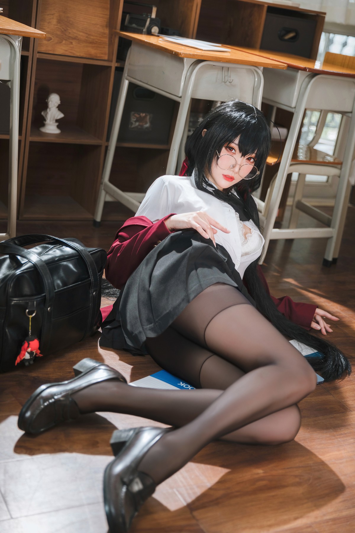 Cosplay 瓜希酱 大凤JK(17)