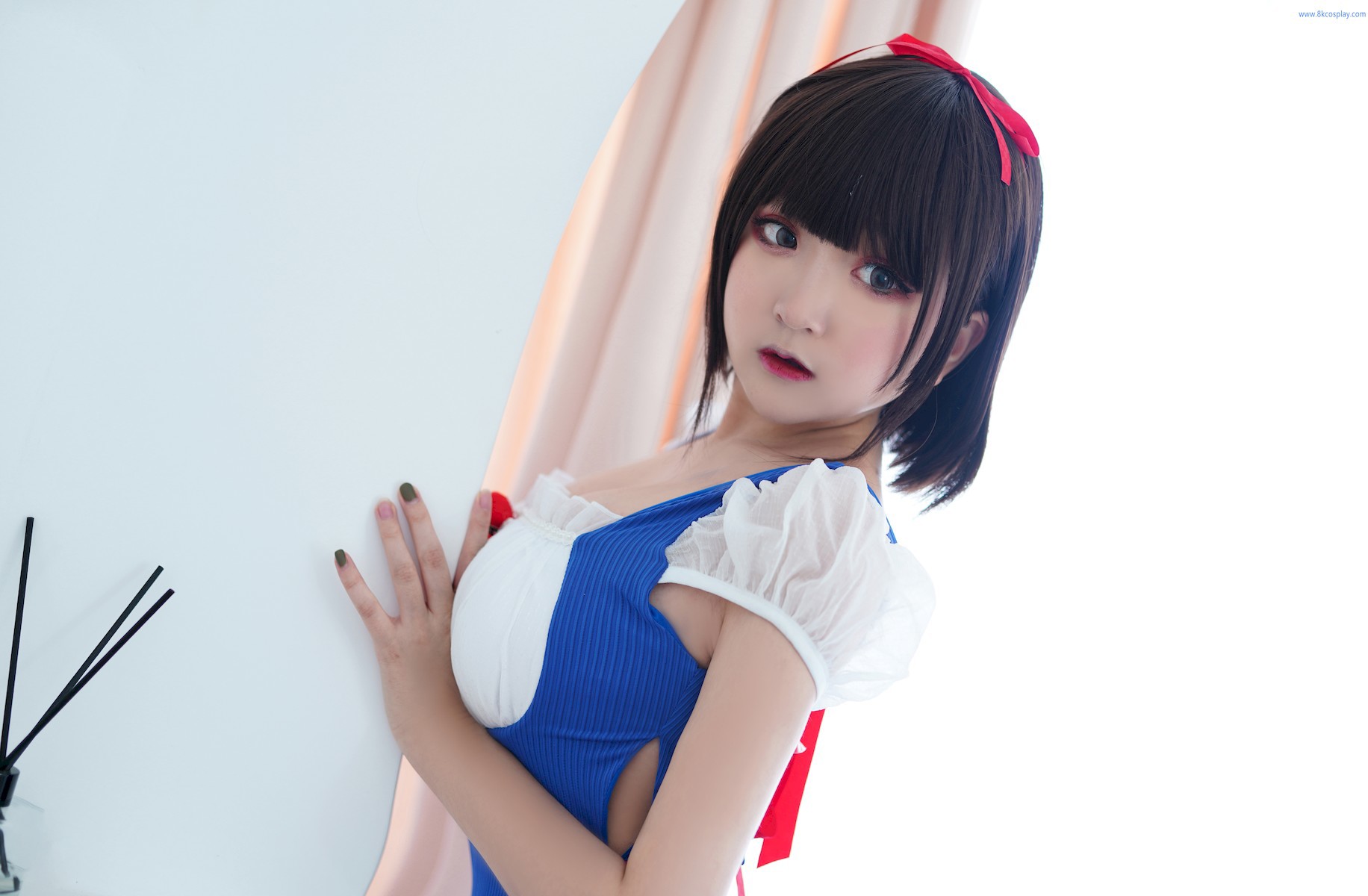 Cosplay 恩田直幸 夏日泳装 白雪姬(17)