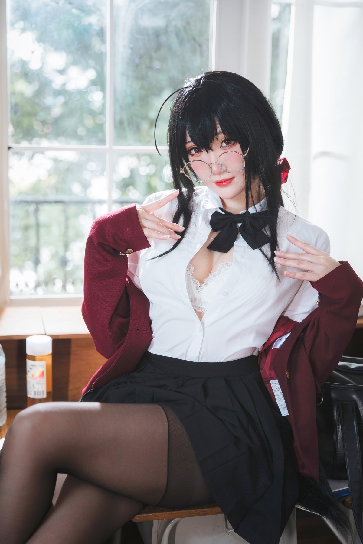 Cosplay 瓜希酱 大凤JK(10)