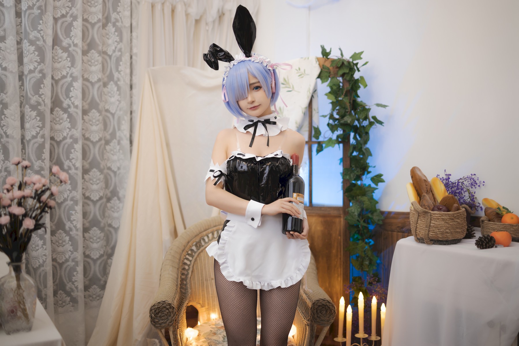 转载 Cosplay 蕾姆兔女郎(20)