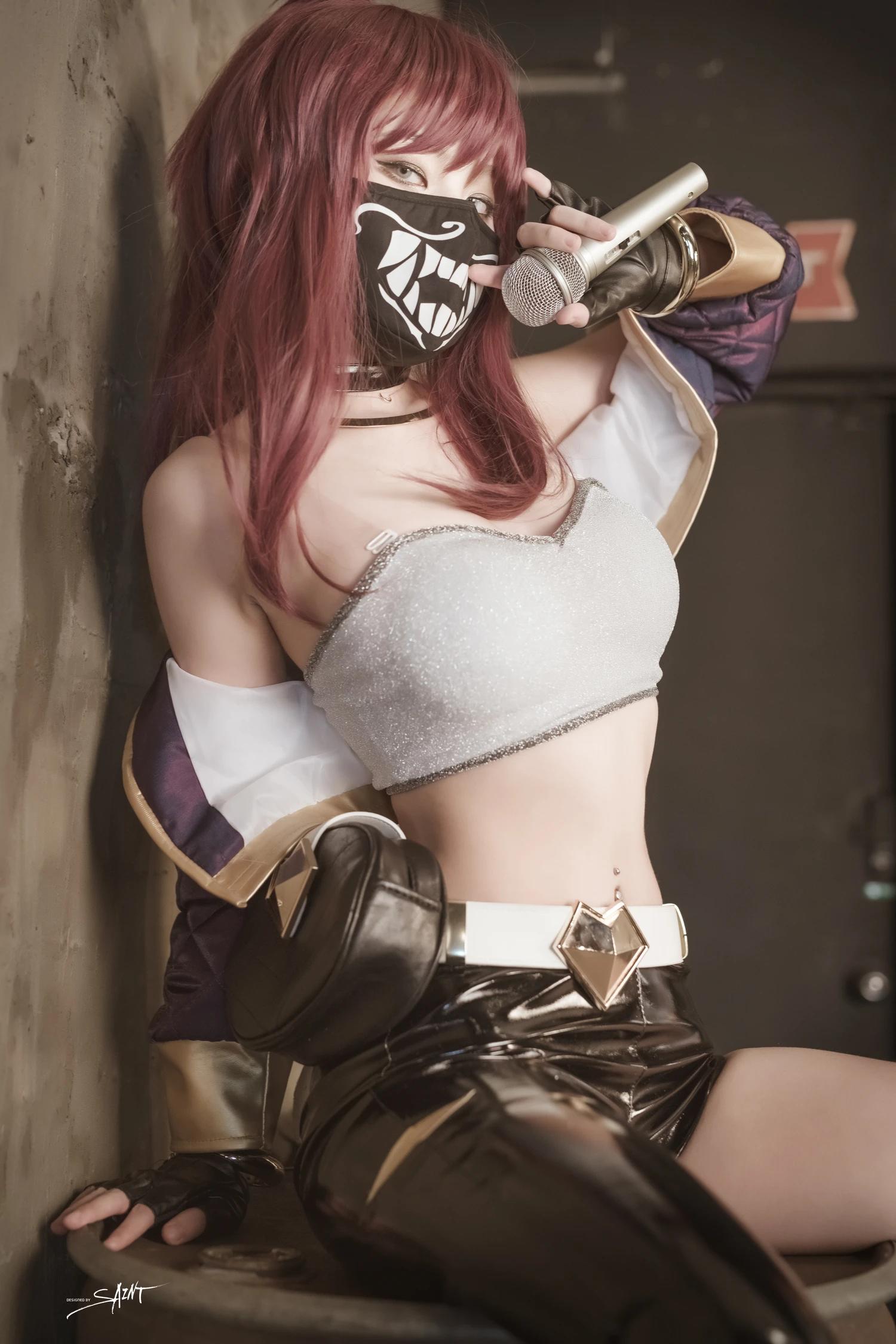 Yuna 유나, [SAINT Photolife] KDA Akali(25)