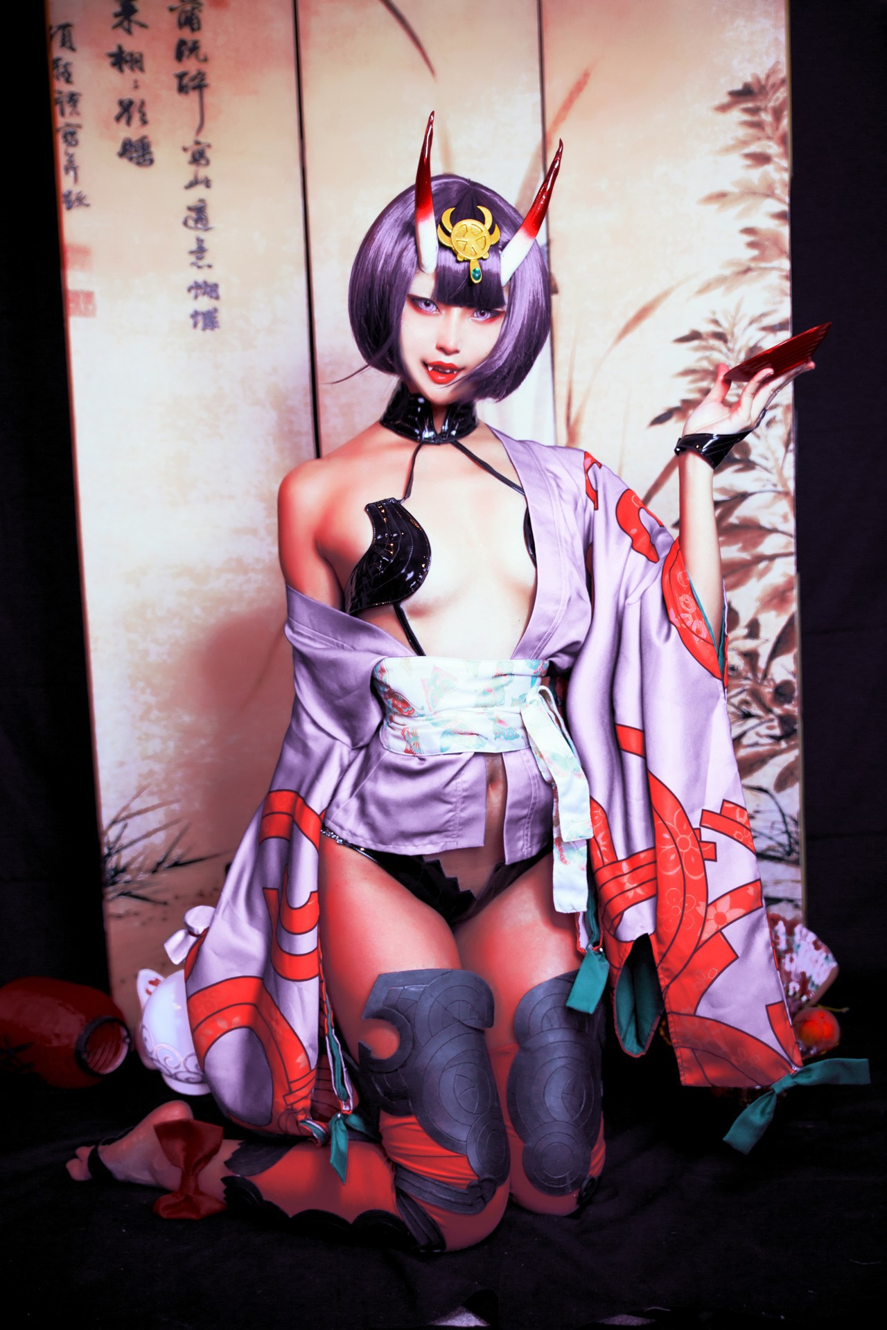 Cosplay Misswarmj 酒吞童子女仆 Shuten Douji(9)