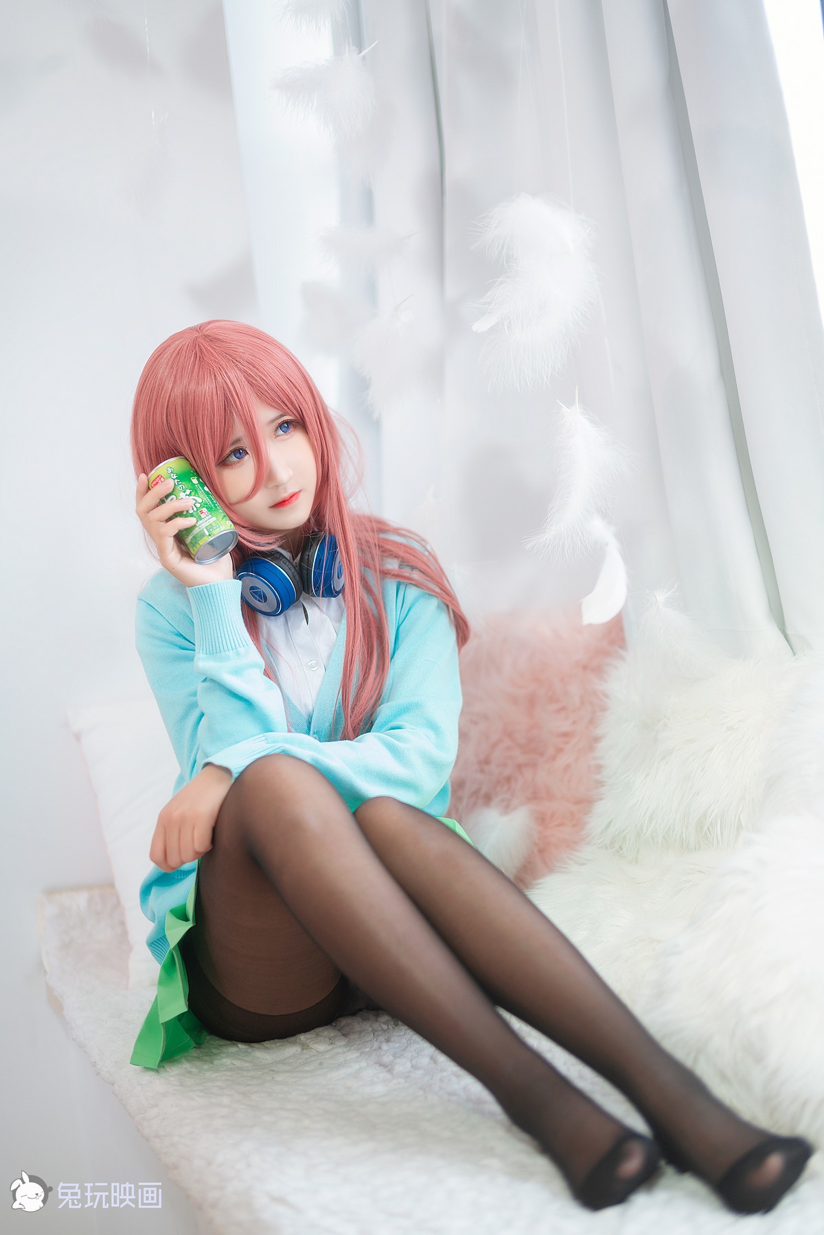 Cosplay 兔玩映画 五等分三玖(12)