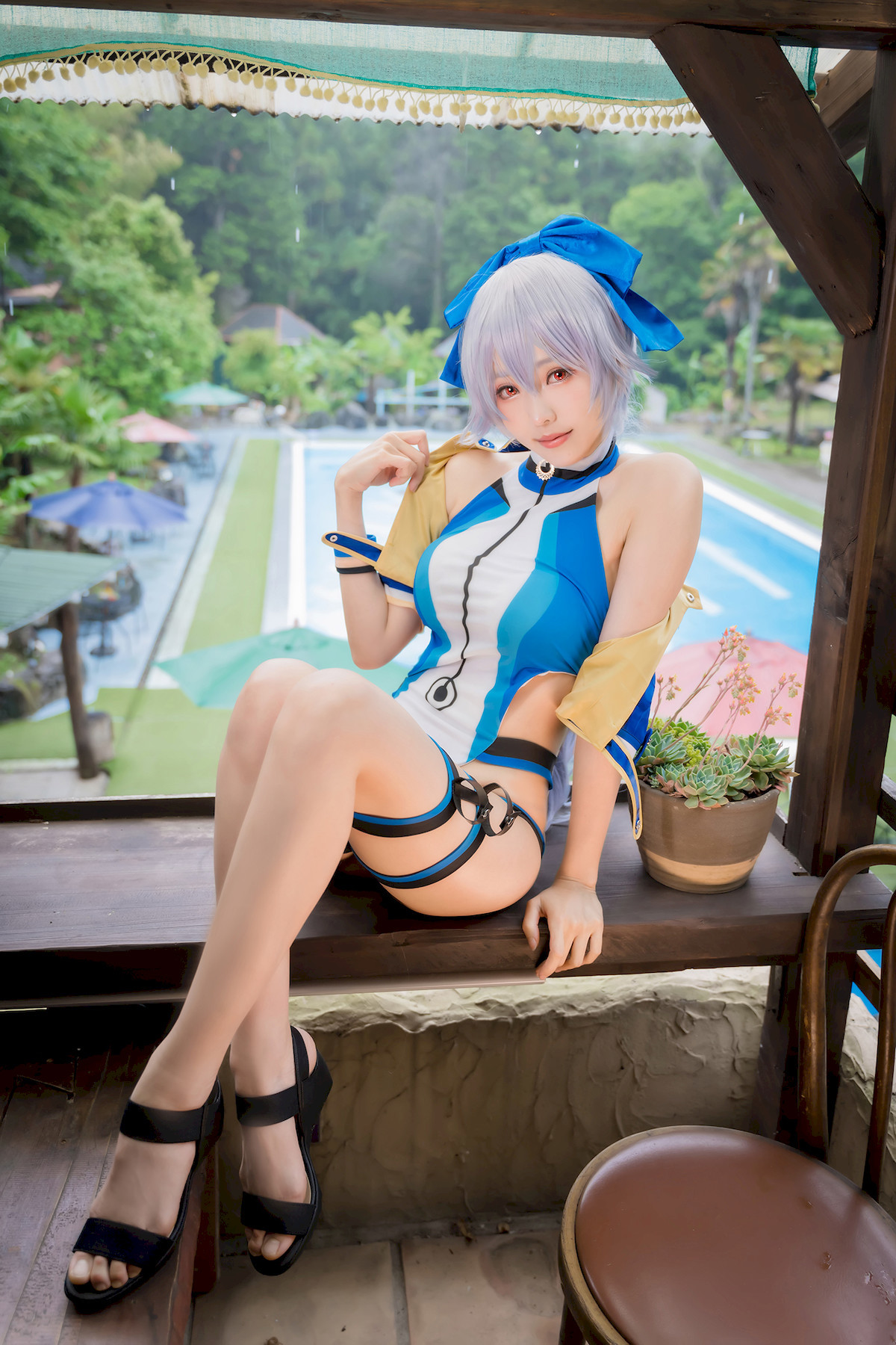 Ely Cosplay Jeanne d&#8217;Arc Summer(14)