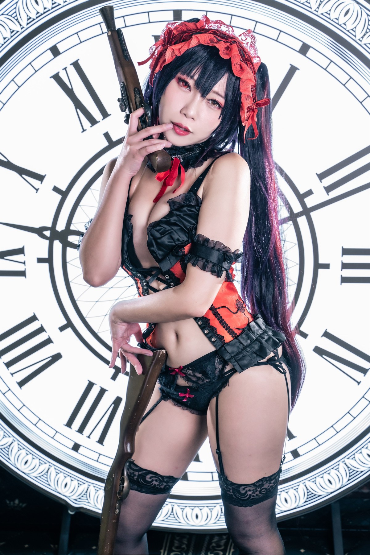 Cosplay 小琪Aki 时崎狂三 Kurumi Tokisaki(27)